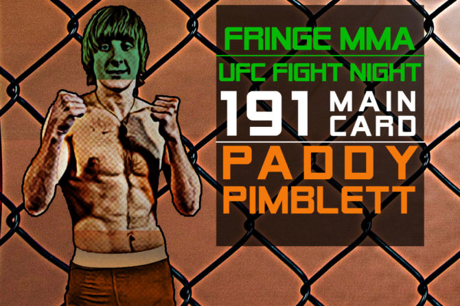 Fringe MMA Paddy Pimblett UFC Debut